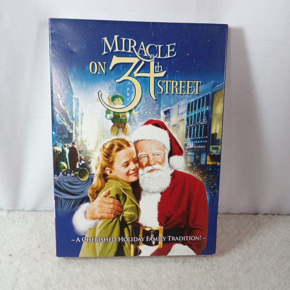 Miracle on 34th Street DVD Holiday Christmas Classic w Slipcover Sealed New